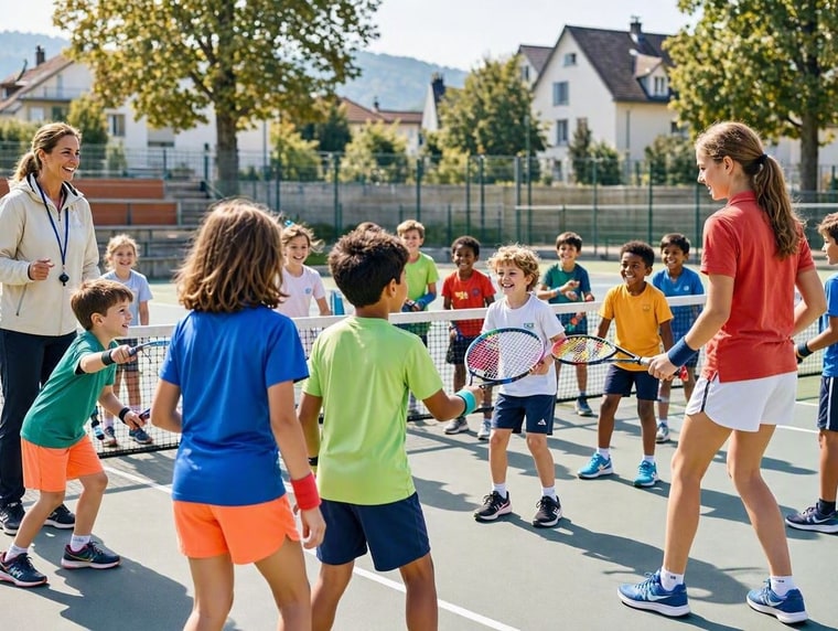 Cours de tennis Compétitions Juniors - 7 à 20 ans (saison été)