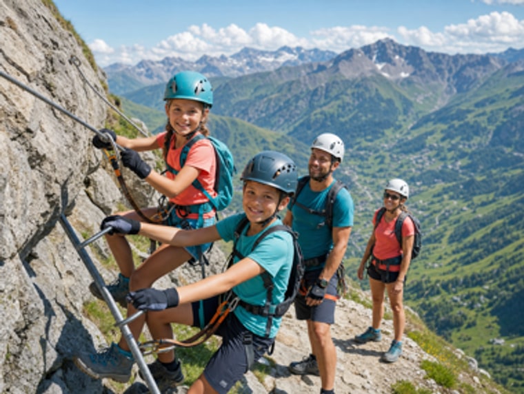 Via Ferrata des Gentianes - Edelweiss