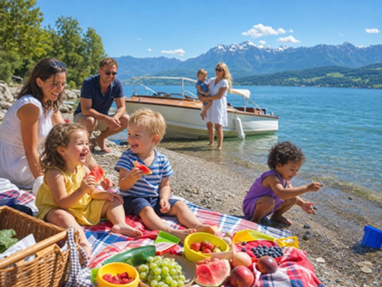 Lunch sur le lac