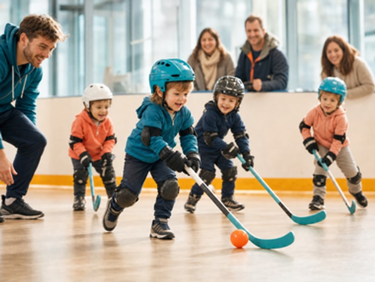 Junior skater hockey