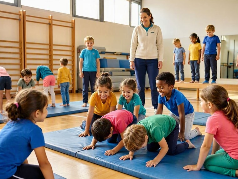 Cours de tissus et trapèze avancés (7-9 ans)