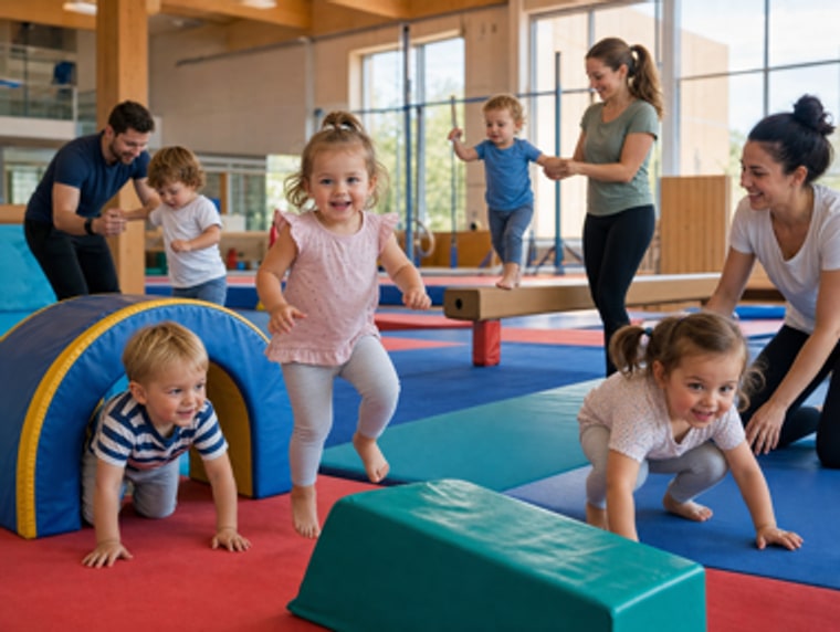 Cours de gym parent-enfant