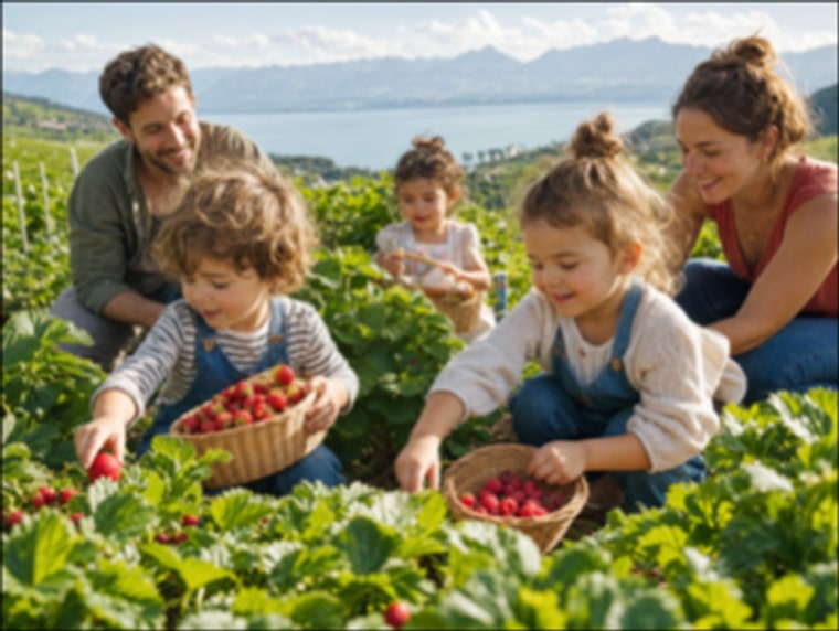 Fruit picking in Geneva