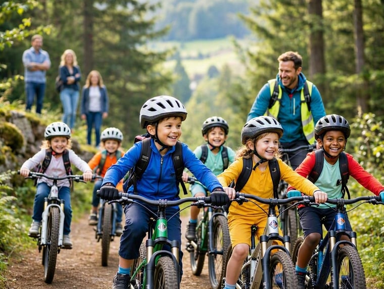 Initiation au vélo pour enfants